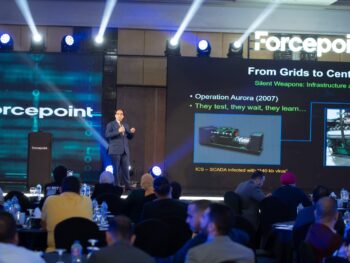 Dr. Mohamed El-Guindy Delivers Keynote on “The Invisible War” at Forcepoint Cybersecurity Summit – Cairo 2025