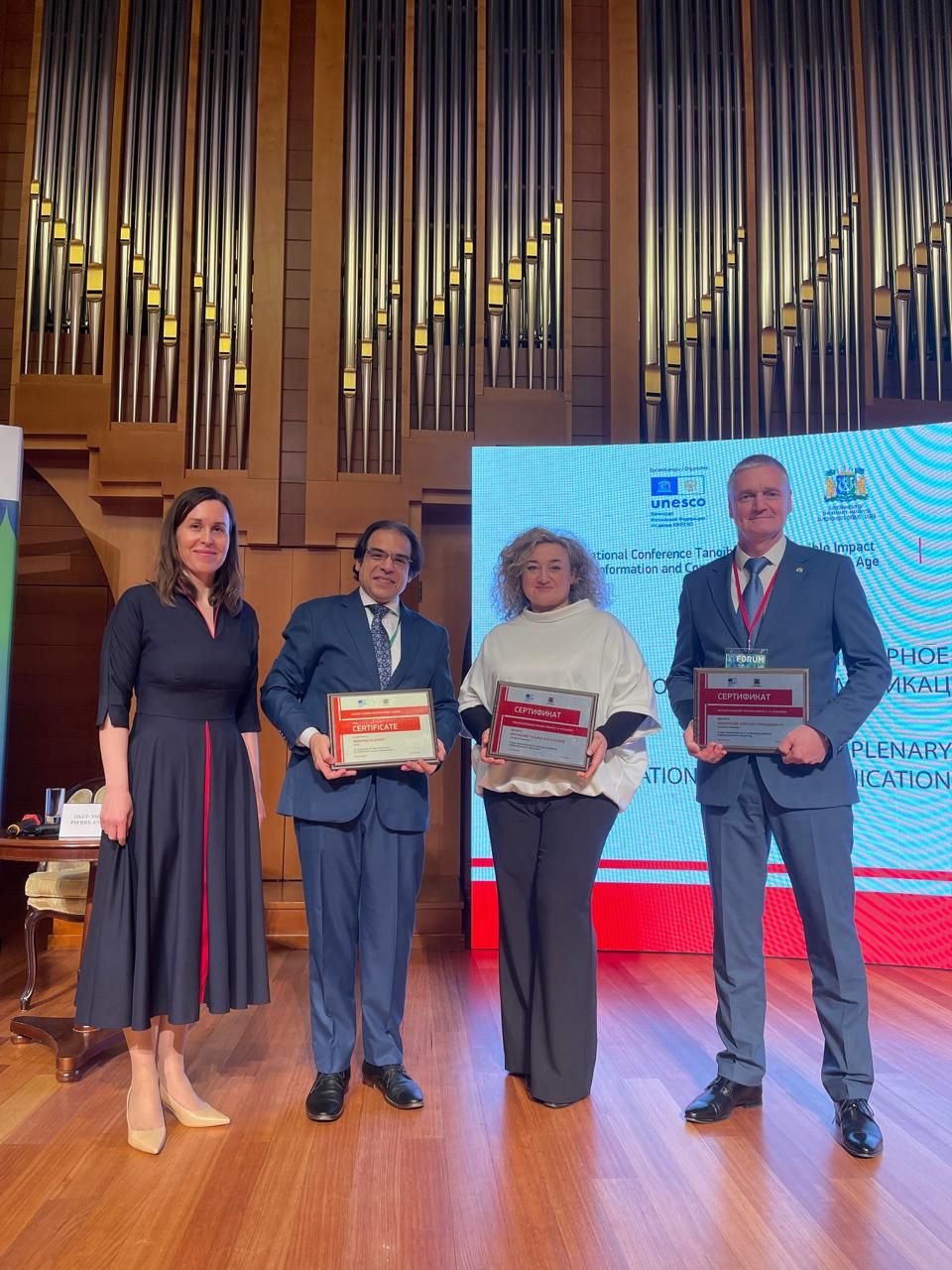 Dr. Mohamed El-Guindy Participates in UNESCO International Conference and BRICS IT Forum