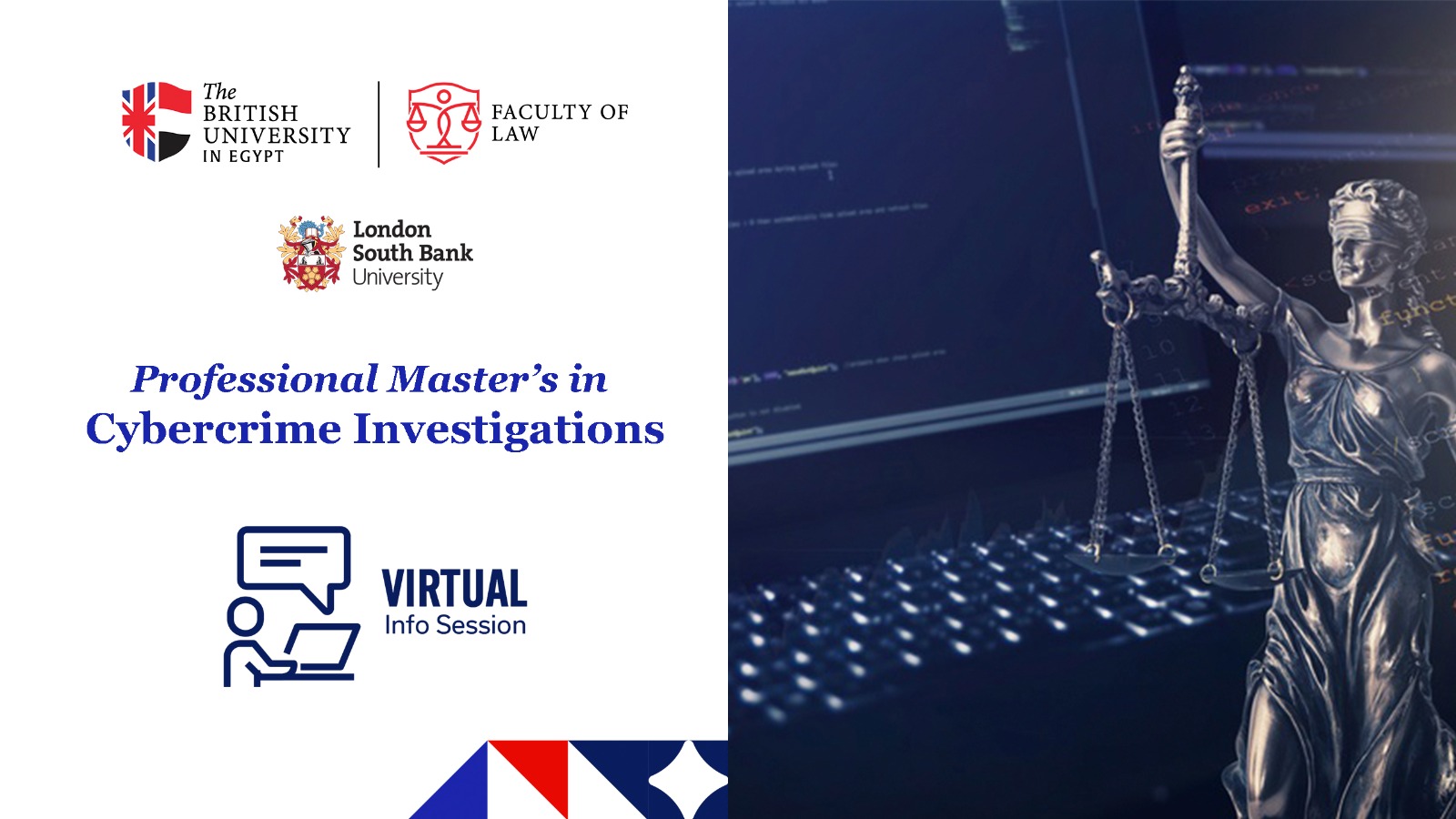 Fifth Cohort Now Open: Professional Master’s in Cybercrime Investigations (BUE & LSBU)