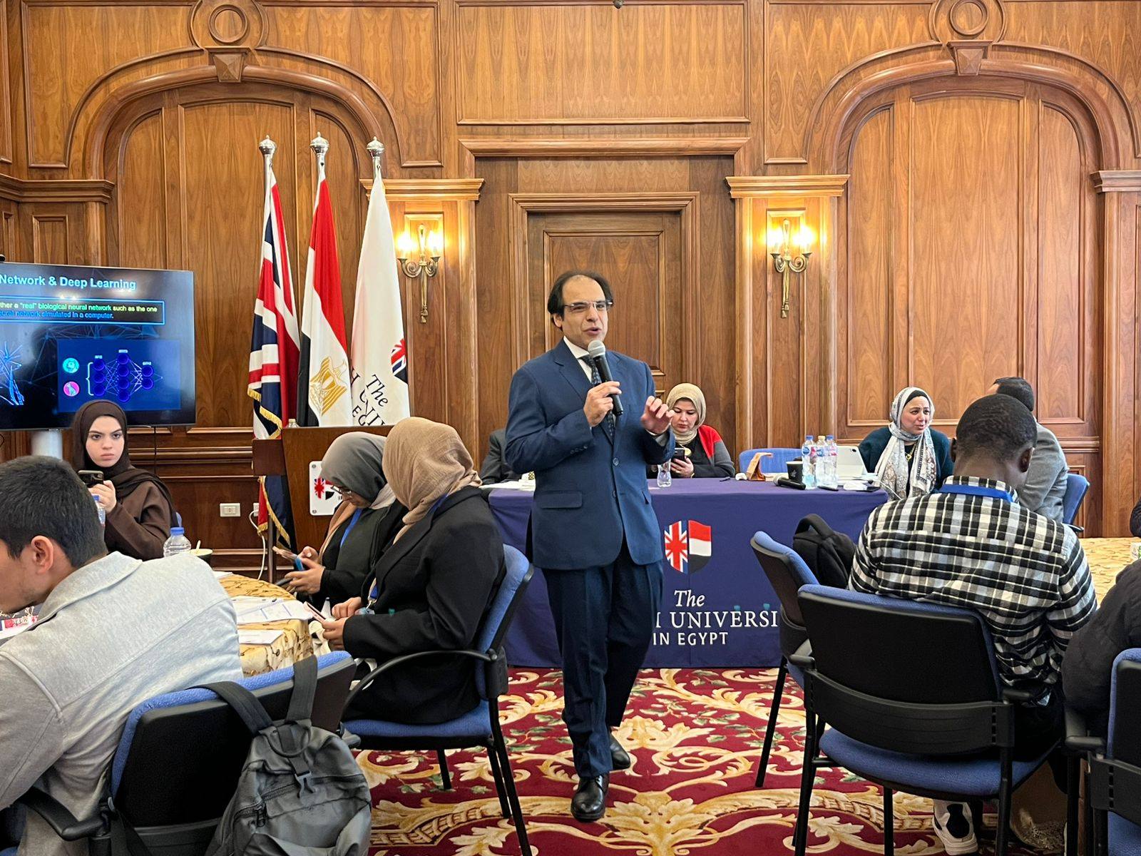 Dr. Mohamed El Guindy at “Integration of Religions and Human Rights”