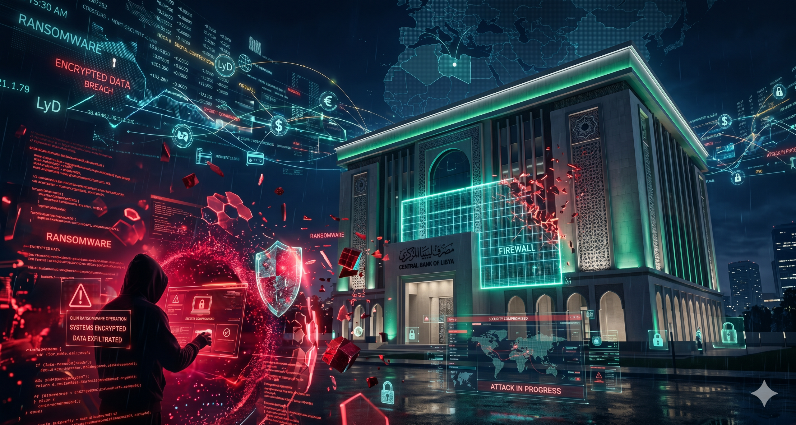 Qilin Ransomware Group Claims Breach of Central Bank of Libya Following Confirmed Cyberattack
