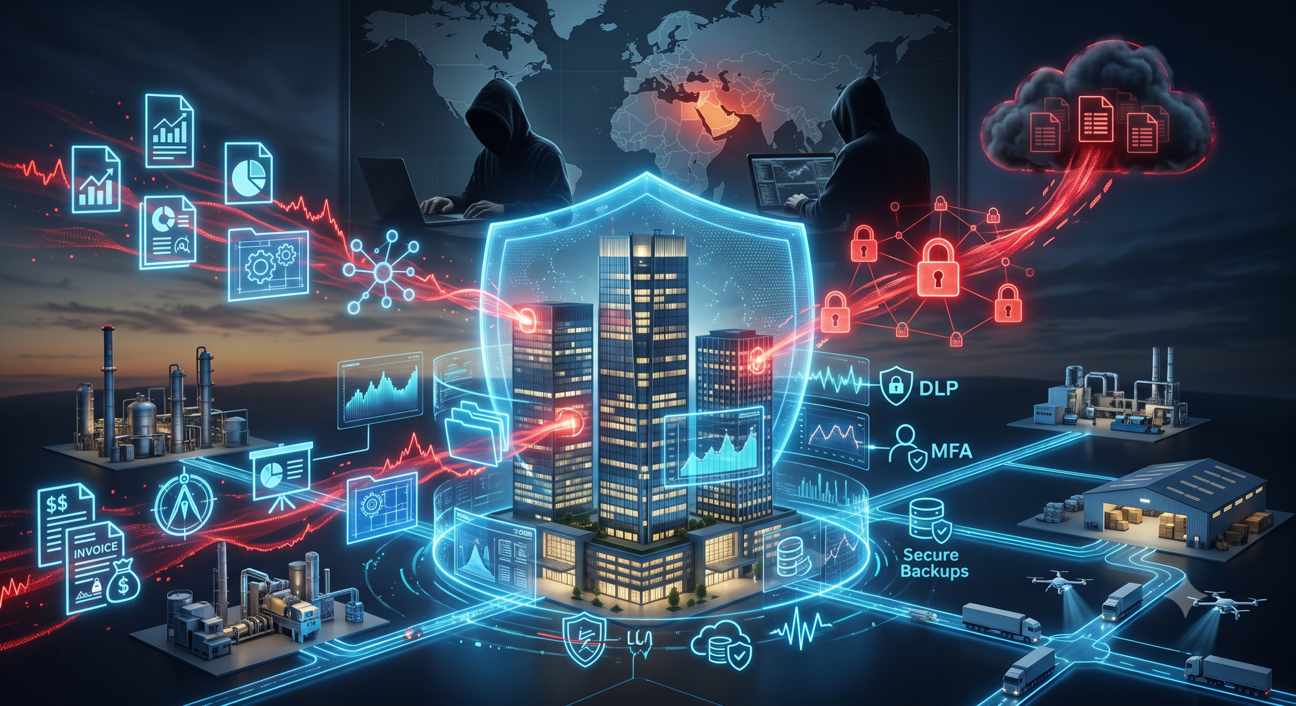Ransomware Groups Increasingly Target Confidential Business Information in Alleged Middle East Incidents