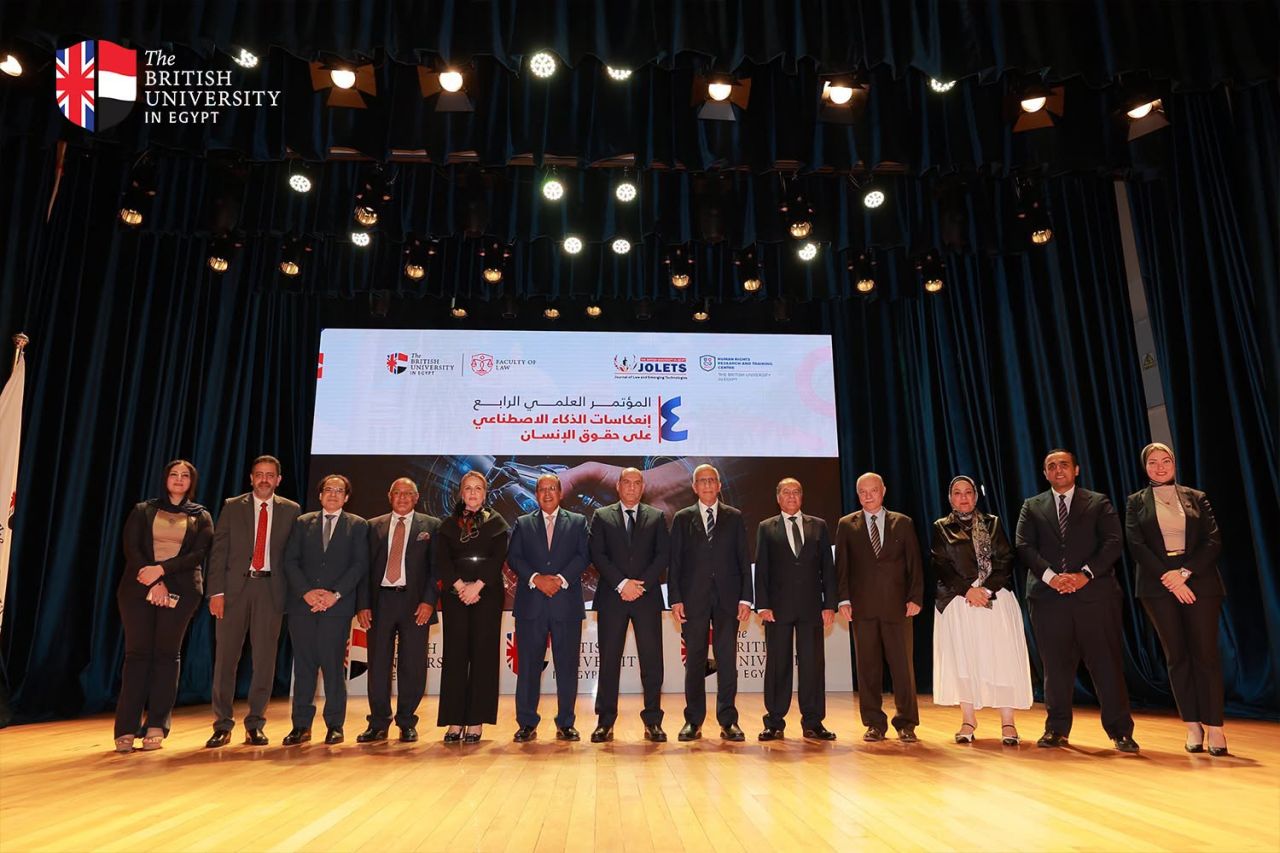 Dr. Mohamed El-Guindy Participates in the Fourth Scientific Conference of The British University in Egypt – Faculty of Law